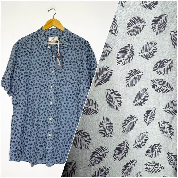 GRAYERS Men’s Shirt Size XXL Portofino Featherweight 100% Cotton NWT - Picture 1 of 8